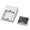 White, variant on Bisofice Portable Mini Thermal Printer 2 inch Wireless USB Receipt Bill Ticket Printer with 57mm Print Paper Roll Compatible with iOS Android Windows for Restaurant Sales Retail Stores Black