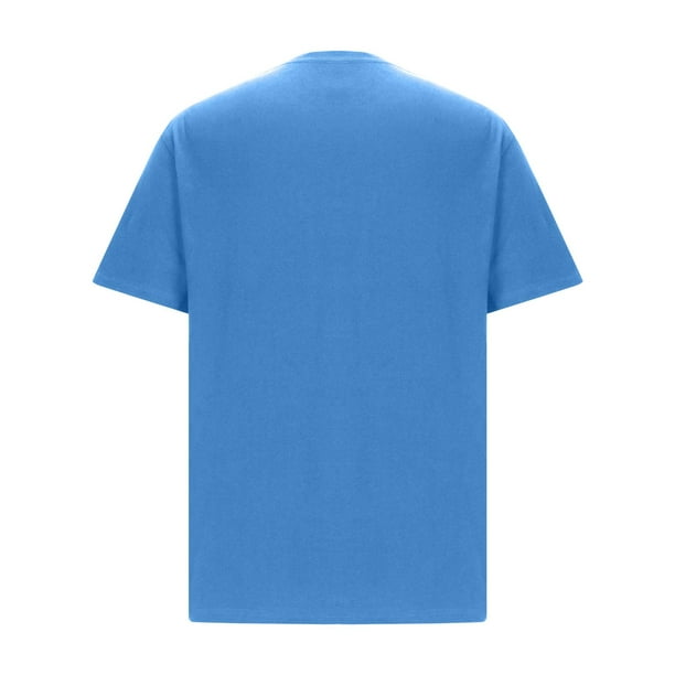 Blue organic cotton oversized T-shirt with Marni patches | Marni