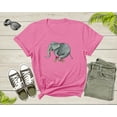 thumbnail image 4 of Funny Elephant Bicycle Lover Gift Idea Shirt Women Men Kid Boys Girls Bicycle Tshirt Design Bike Lover Birthday Present Dad Mom T-shirt, 4 of 8