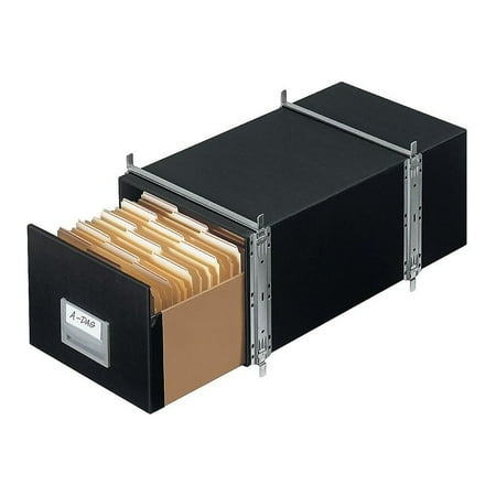 UPC: 0077511005121 | Bankers Box Staxonsteel Stackable Storage Black 00512