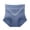 Z38-Blue, variant on High Waisted Underwear for Women Ladies Plus Size Solid Sheer Seamless Breathable Panties Comfortable Body Shaping Lifting Briefs