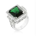 thumbnail image 1 of Bague Cocktail Classique Émeraude&44; b>Taille,/b> 08, 1 of 1