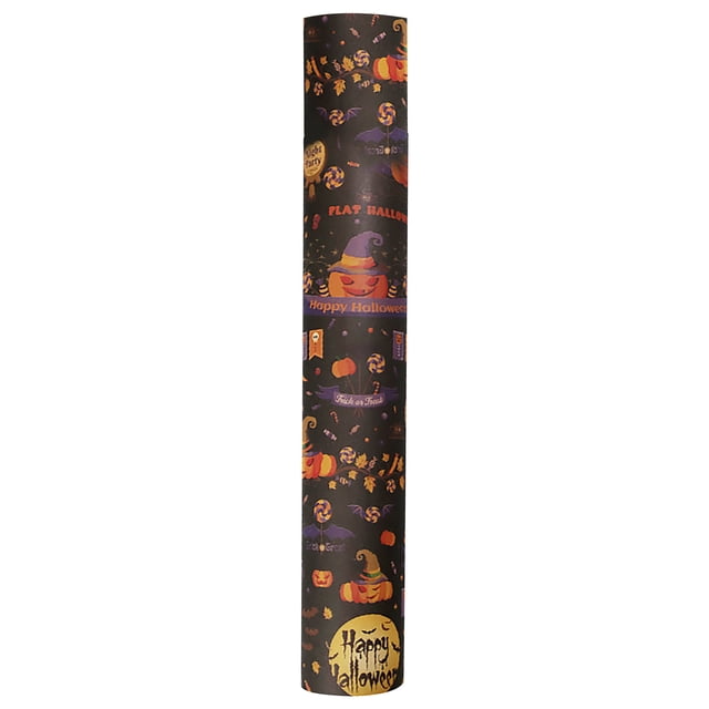 ( 4.11 Other Wrapping Patterns Feet)Single Sided Paper Classic 70cmX50cm And Halloween1PCs Halloween Home DIY