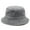 Grey, variant on ruhuadgb Hat,Bucket Hat Solid Color Washed Vintage Anti-UV Sunscreen Decorative Denim Unisex Women Men Cap Headwear