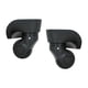 thumbnail image 3 of Ruedas de equipaje de reemplazo de 2 piezas Viaje Tronters Silent Universal Universal Smooth Wear Black Trolley Ruedas de reparación Partes de S, 3 of 8