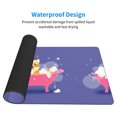 Cauagu Dog Washes in a Pink Bath for Large Mouse Pad,XXL Extended