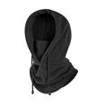 thumbnail image 1 of Visland Unisex Hat Thickened Drawstring Ear Protection Polar Fleece Brimless Balaclava Hat Hiking Scarf Riding Supplies, 1 of 6