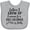 AC-Heather Grey, variant on Inktastic Future Race Car Driver Like Daddy Boys Baby Bib