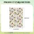 thumbnail image 4 of Lsque Little Birds Premium Golf Towel - Ultra Absorbent and Quick Drying Microfiber Towel with Carabiner - Gift for Men -24" X 16", 4 of 8