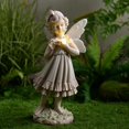 thumbnail image 1 of Figura solar Hi-Line con luz LED para niña con mariposa, 1 of 7
