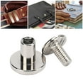 thumbnail image 4 of 200 Juegos de Tornillos de Encuadernación Chicago de Metal de 95 X 8 Mm Tornillos Chicago Remaches de Cobre de Cabeza Redonda Sujetadores Accesorios de Artesanía de Cuero ANGGREK Otros, 4 of 8