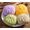 4Pcs, variant on Giant Dumpling Squishy, Anxiety Relief, Dumpling Stress Ball, Rainbow Mystery Squishy Bun, Soft Squeeze Decompression Dough for Adults, Fun Novelty Desk Gift Green