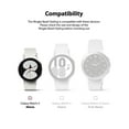 thumbnail image 3 of Ringke Bezel Styling Compatible with Samsung Galaxy Watch 4 40mm Adhesive Frame Ring Cover Anti Scratch [Stainless Steel] Protection for Galaxy Watch4 40mm - Black [40-05], 3 of 7