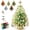 #D, variant on DIY Beaded Christmas Tree Kit, 3D Crystal Bead Holiday Craft Set for Adults, Colorful beads and wire, 3D tabletop tree design, compact holiday decor, DIY steps, creative Christmas project for adults