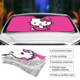 thumbnail image 5 of Windshield Sun Shade Foldable Car Front Window Sunshade For Car Suv Trucks Vans - Best Heat Shield Blocker Visor Cover Blocks Uv Rays And Keeps Your Vehicle Cool-Medium, 5 of 5
