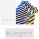 thumbnail image 4 of Corbata de seda a rayas New Classic para hombre, A073 Feliz Sencillez, 4 of 4