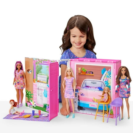 Barbie - Getaway House Playset with 1.5" Doll