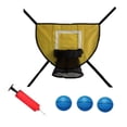 thumbnail image 1 of Juego de aro de baloncesto para trampolín, portería de baloncesto para la mayoría de los entrenamientos de trampolines Bola azul, 1 of 8