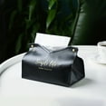 thumbnail image 5 of Simple Pu Leather Tissue Box The Tissue Box Is Designed Reasonably and Suitable for Various Sizes of Tissue Bags. It Can Be Conveniently Placed on The Desktop to The S, Home Textile Storage, 5 of 9