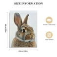 thumbnail image 2 of Acheng Bunny Rabbit Canvas Wall Art Cute Bunny Poster Baby Animal Pictures for Nursery Cute Nursery Pictures Animal Poster Nursery Baby Nursery Painting for Kids Room Home Decor picture 2, 2 of 5