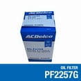 thumbnail image 3 of ACDelco Original Equipment PF2257G Professional Engine Oil Filter 4.27" Height 2.2" Width 2.42" Length 0.05 Pound, 3 of 4