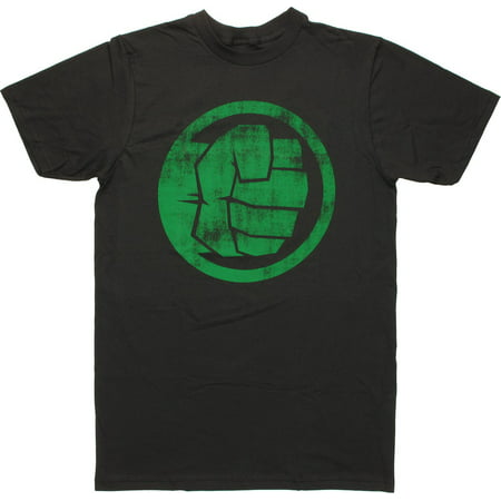 Incredible Hulk Fist Icon T Shirt Sheer