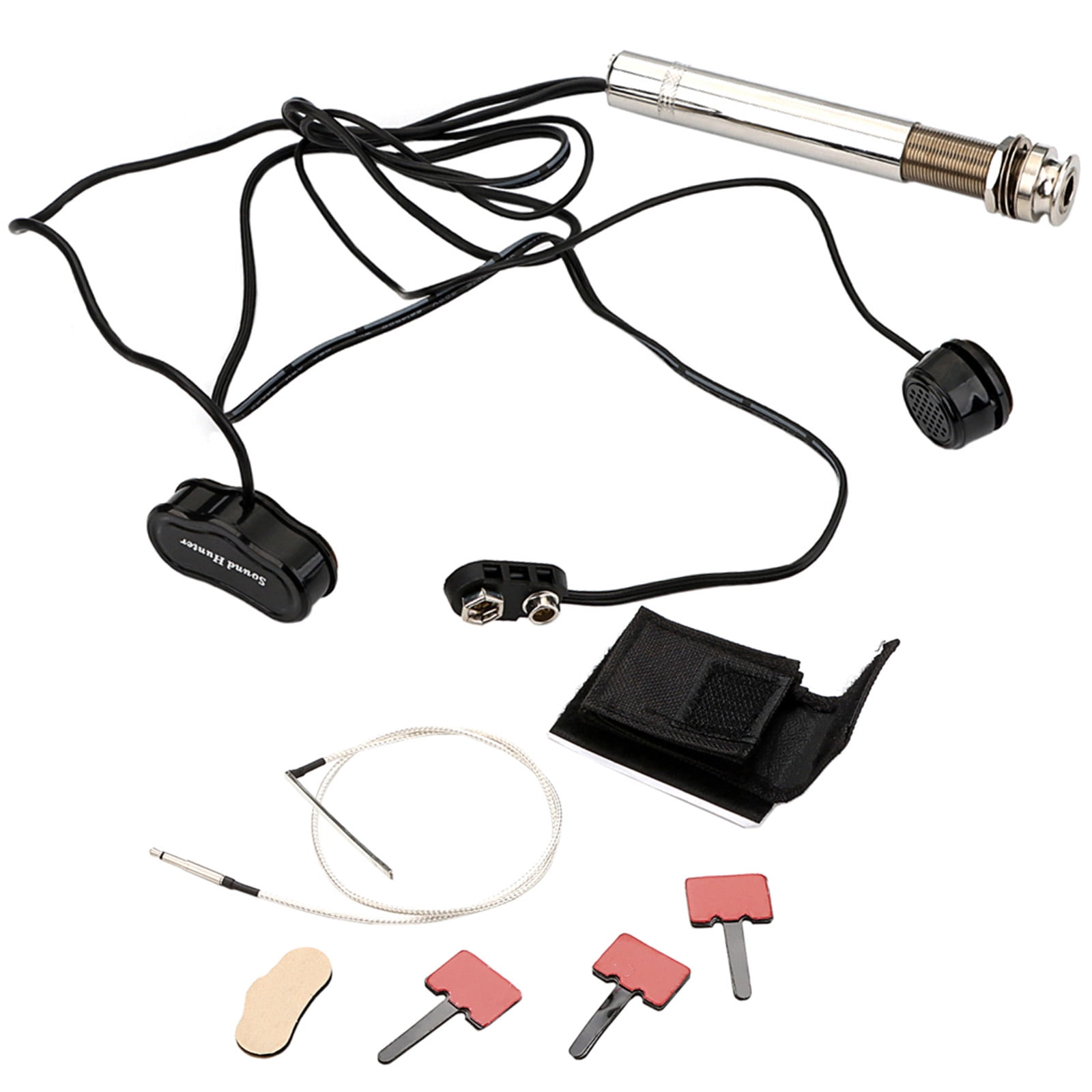 Pen Tube Styles Guitar Pickup Acoustic Guitar Undersaddle Pickup Active Pickup with Pickup Piezo Rod Easy to Install