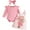 S168-Pink, variant on HCNTES Baby Girl Clothes Baby Girl Romper Ruffle Short Sleeve Cute Bear Cartoon Jeans Skirt Outfit Set(6-9 Months,S168-Pink)