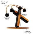 thumbnail image 2 of Jump Rope, Training Ropeless Skipping Rope for Fitness, Adjustable Weighted Cordless Jump Rope for Men Women Kids,orange, 2 of 5