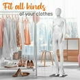 thumbnail image 5 of SereneLife SLMAQFE - 68.9'' Female Mannequin Torso Dress Form - Detachable Mannequin Full Body Stand, 5 of 7