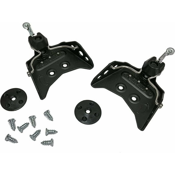 Whitewoods 75mm 3 Pin Cross Country Ski Bindings with Hardware & Backplates