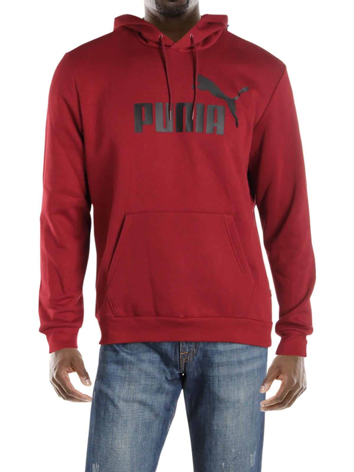 Puma Mens Essentials Fleece Hoody Logo Lounge Hoodie - Walmart.com