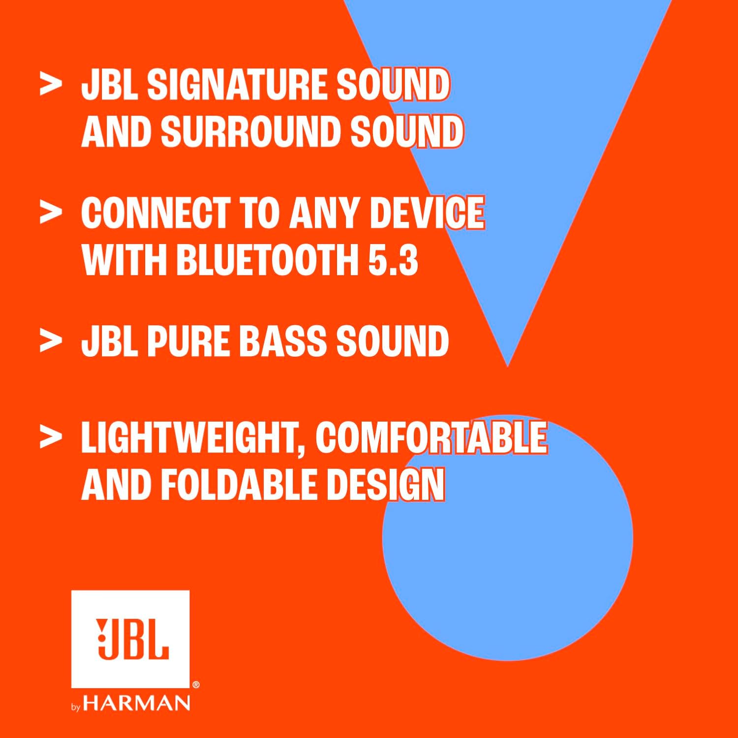 Open Box JBL Live 770NC - Wireless over-Ear Headphones with True Adaptive Noise Cancelling - White