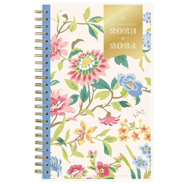 20232024 Weekly Monthly Planner, 5x8, Day Designer for Blue Sky