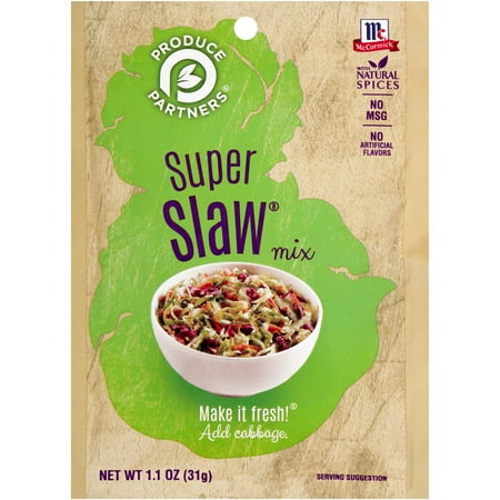 UPC 070528007034 product image for McCormick Produce Partners Super Slaw Mix, 1.1 oz | upcitemdb.com