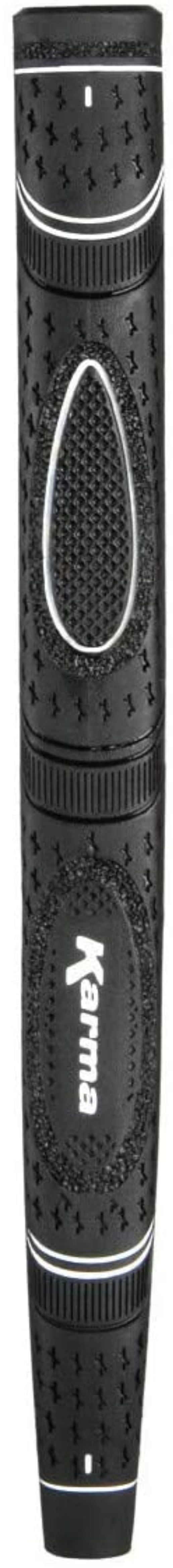 3 Pack Karma Black Dual Touch Midsize Putter Grip
