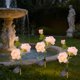 thumbnail image 3 of ddioayh Lifelike Solar Faux Flower Lights Solar Powered Waterproof LED with Auto On Off for Outdoor Garden Pathways Lawns Patio Yard Stake Lights, 3 of 7