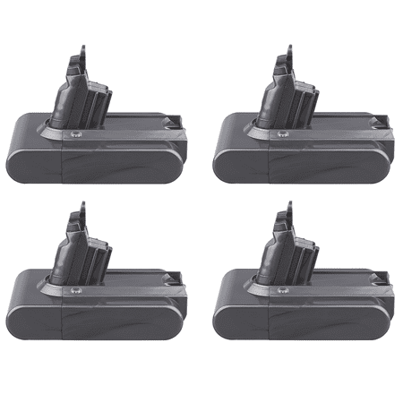 

DASNITE 4Pack Replacement for 21.6V 5.0AH DYSON V6 Compatible with SV03 SV04 SV09 SV06 DC58
