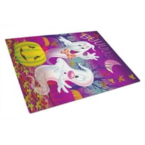 Caroline's Treasures APH3798LCB Buuu Ghosts Halloween Glass Cutting Board Large, 12H x 16W, multicolor