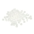 thumbnail image 1 of Uxcell 100 piezas de bandas de goma de silicona anillas antideslizantes planas negras para libros, cajas, envolturas de bolsas blancas 3/8", 1 of 5