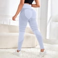 thumbnail image 3 of Resicozy 3D Cellulite Leggings for Women Compression High Waisted Compression Leggings Butt Lifting Workout Leggings Light Purple 4XL, 3 of 7
