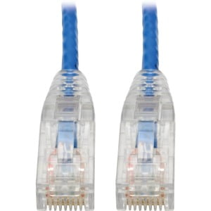 - Tripp Lite 7ft Cat6 Snagless Unshielded (UTP) Slim Network Patch Cable - Blue