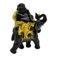 thumbnail image 2 of 2x Estatua de Buda Adorno Escultura Montar Figuras en Miniatura, 2 of 9
