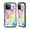 Splatter, variant on Head Case Designs Oil Slick Prints Rock Hybrid Case Compatible with Apple iPhone 15 Pro Max