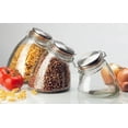 thumbnail image 3 of Kitchen Supply Slope Storage Jar Medium, 56 Ounce Clear, 3 of 3