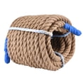 thumbnail image 3 of Jute Rope Length 20m Diameter 20mm, Durable Outdoor Sport Climbing Jute Rope, Tug-Of-War Rope Bundling String Jute Twine, 20m Rope, 3 of 8