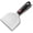 Grill Scraper_Silicon Handle, variant on Multipurpose Bench Scraper Kitchen Utensil for Flat Top Griddle, Dough Scraper Cutter for Bread and Pizza Cutter - Stainless Steel Metal Griddle Scraper Chopper