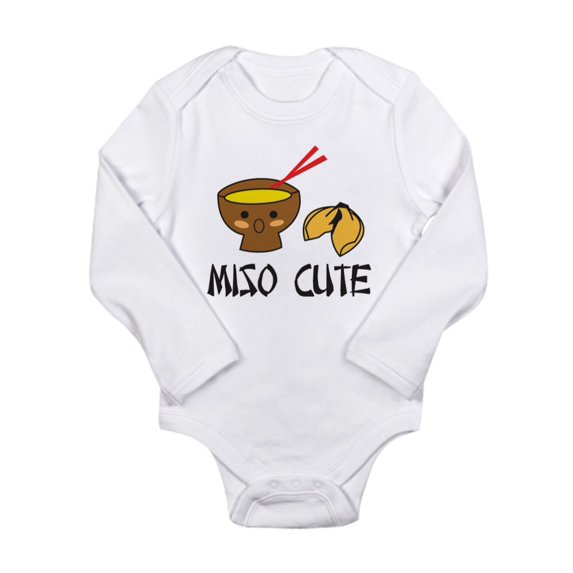 CafePress - Misocute Body Suit - Long Sleeve Infant Bodysuit