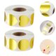 thumbnail image 3 of 2 rollos en forma de corazón pegatinas de sellado autoadhesivo envoltorio redondo etiquetas calcomanías, 3 of 5