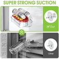 thumbnail image 2 of 2 Pack Window Hummingbird Feeder, Strong Suction Cup Hummingbird Feeder with 4 Feeding Ports, Easy to Clean and Refill Plastic Humming Bird Feeder, 10oz, 2 of 7